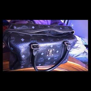 MCM large Boston bag
